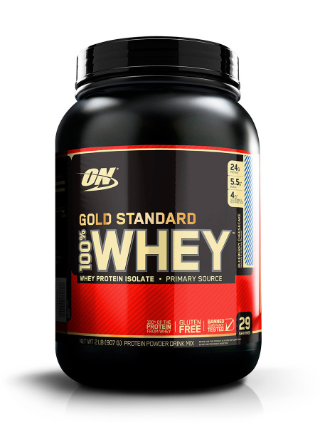Сывороточный протеин Optimum Nutrition Gold Standard 100% Whey 2 lb ...