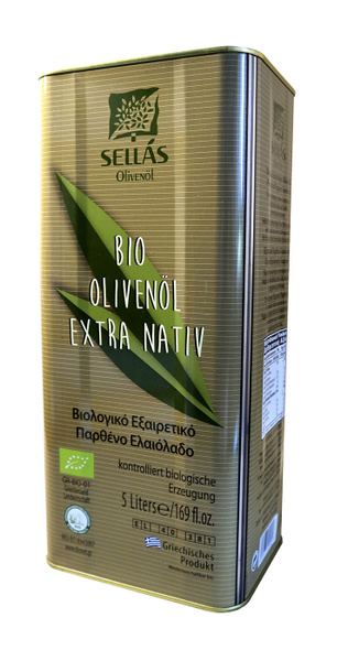Оливковое масло нерафинированное Sellas Extra Virgin Organic (Bio ...