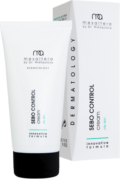 MESALTERA SEBO CONTROL CREAM, 50 ML Регулирующий матирующий крем ...