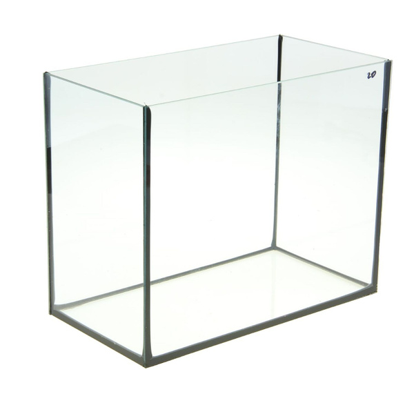 Аквариум прямоугольный без крышки, 20 литров, 36*19*29 см - купить с ...