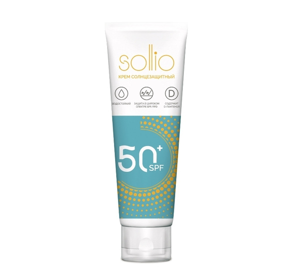 Sollio.Крем Соллио солнцезащитный SPF50 100 мл x1 купить на OZON по ...