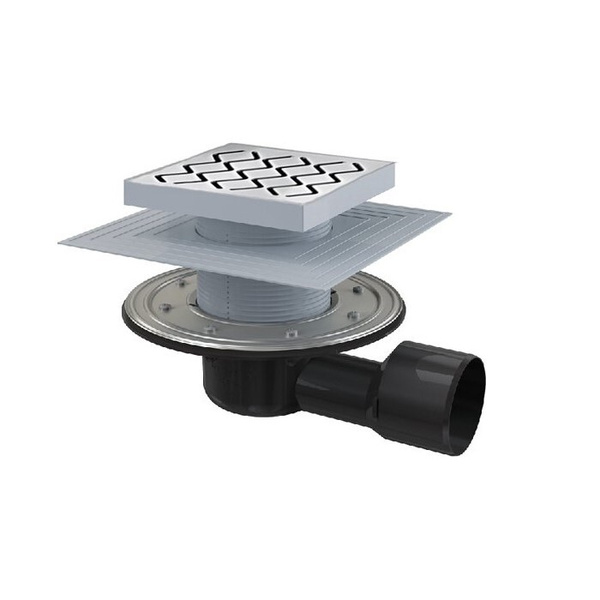 Сливной трап Ravak SN501 105х105/50 X01435 - купить по выгодной цене в ...