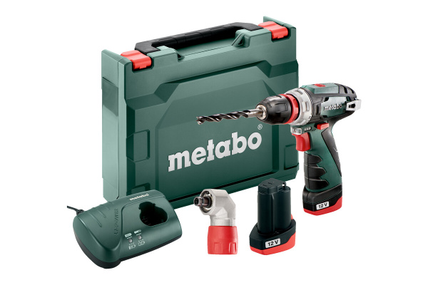 Аккумуляторная дрель Metabo POWERMAXX BS QUICK BASIC (600156950) 360 об ...