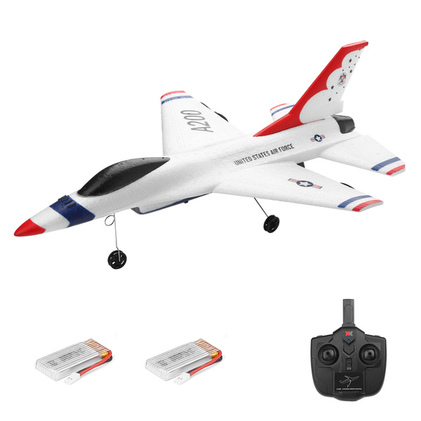 Радиоуправляемый самолет Wltoys XK A200 F-16B, 2,4 ГГц, 2-канальный ...