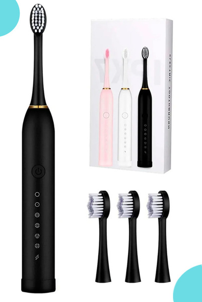 Электрическая зубная щетка SONIC TOOTHBRUSH X-3 - купить по выгодной ...