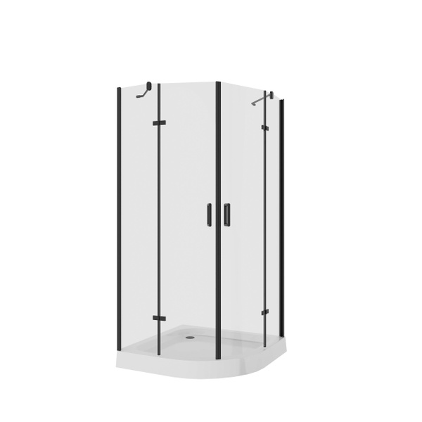 Душевое ограждение Niagara 90х90х190 см арт 68150811BLACK - купить по ...