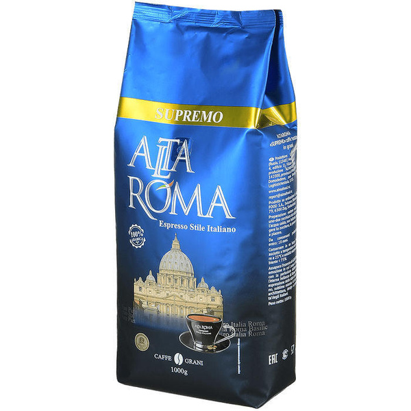 Кофе в зернах Alta Roma Supremo / Альта Рома Супремо / 1кг - купить с ...