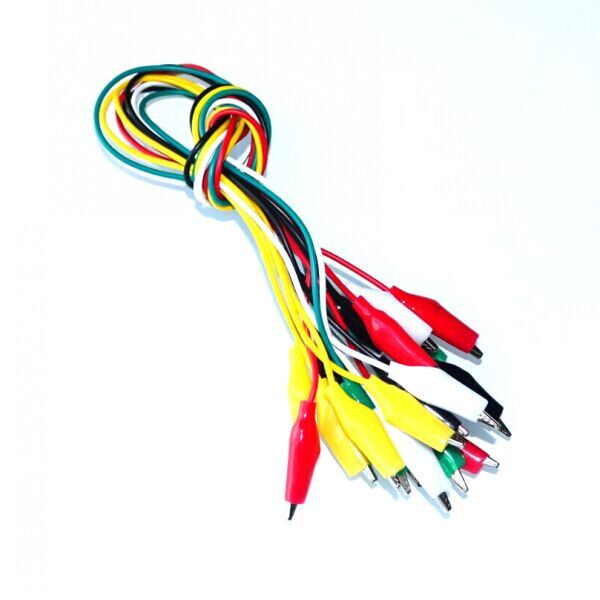 10 проводов с крокодилами - купить с доставкой по выгодным ценам в ...