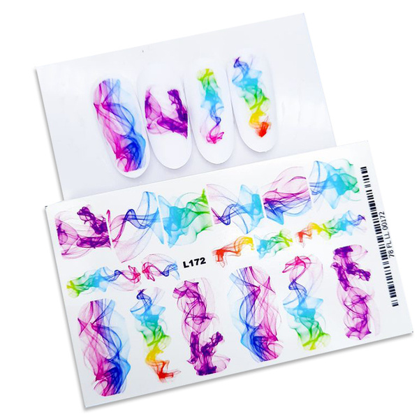 iNVENT PRiNT, слайдер дизайн / водные наклейки для ногтей / наклейки на ...