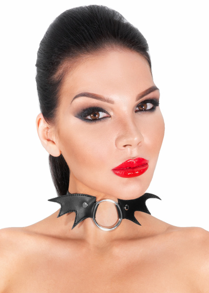 Чокер "Летучая мышь" Ошейник эротик, 18+, БДСМ, Подарок, Для взрослых ...