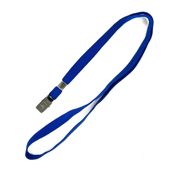 Лента для бейджа - 1 шт. (Синяя лента, Lanyard (ланьярд) с креплением ...