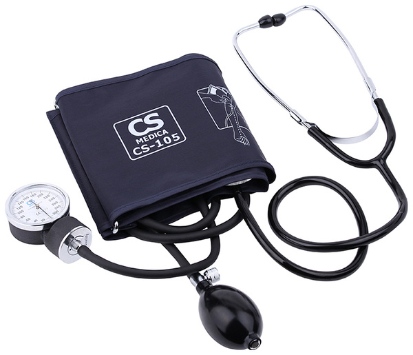 Тонометр CS Medica CS-105 механический со встроенным фонендоскопом ...