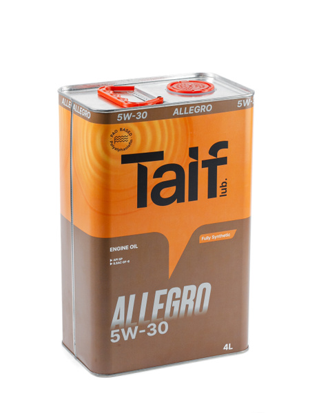 Масло моторное TAIF 5W-30 Синтетическое - купить в интернет-магазине ...