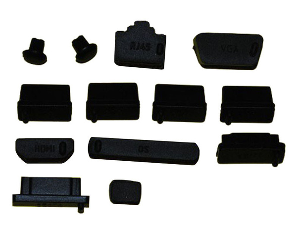 Аксессуар Espada Заглушки для портов USB/VGA/HDMI/Audio/SD/eSata/RJ45 ...