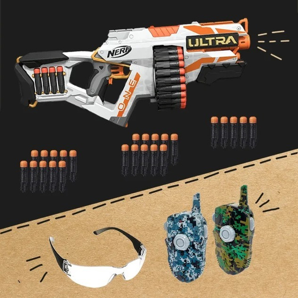 Набор игровой: Бластер Нерф Ультра 1 (Nerf Ultra One) + Рация для детей ...
