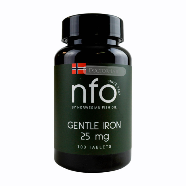 Витамины Железо Norwegian Fish Oill NFO Gentle Iron, витамины Железо ...