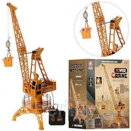 Подъемный кран на пульте управления Tower Crane / Строительный кран на ...