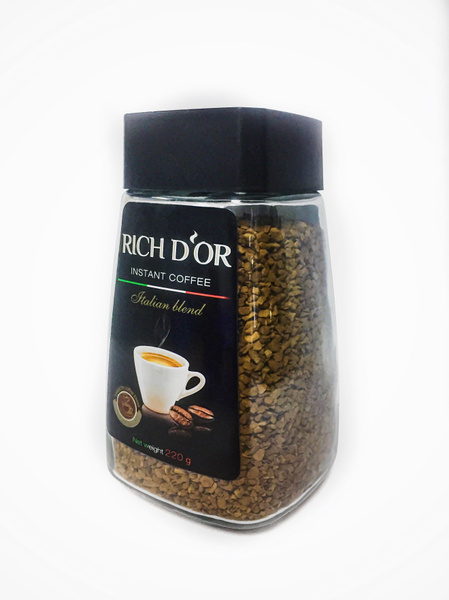 Кофе растворимый RICH D'OR Сублимированный 220г. 1шт. - купить с ...