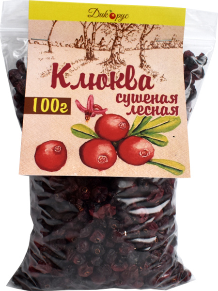 Сушена клюква 100 гр, без сахара и добавок / Правильное питание купить ...