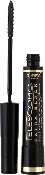 L'Oreal Paris Тушь для ресниц Telescopic, черная объемная удлиняющая ...