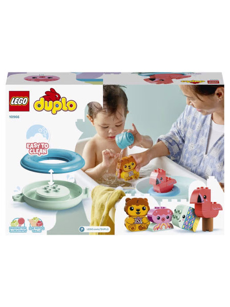 Конструктор LEGO DUPLO Creative Play Приключения в ванной: плавучий ...