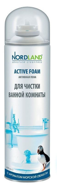 NORDLAND Пена для чистки ванной комнаты Морская свежесть 600 мл ...