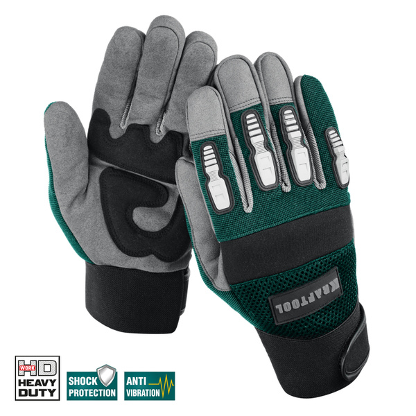 KRAFTOOL Extrem, XL (10), профессиональные комбинированные перчатки ...