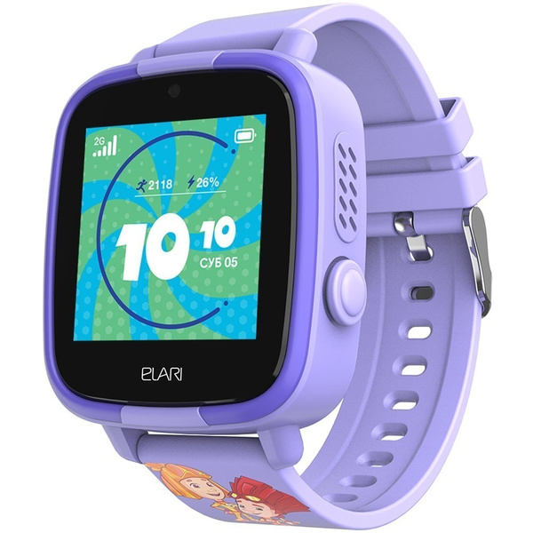 Купить смарт-часы ELARI FixiTime Fun Детские умные смарт часы с GPS ...