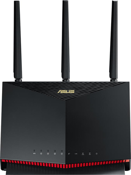 Точка доступа ASUS RT-AX86S, черный, 2.4 ГГц, 5 ГГц купить по низкой ...