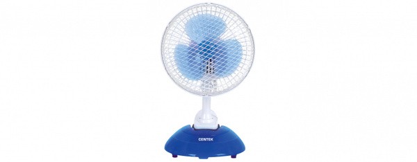 Вентилятор настольный Centek CT-5003 Blue купить по низкой цене с ...
