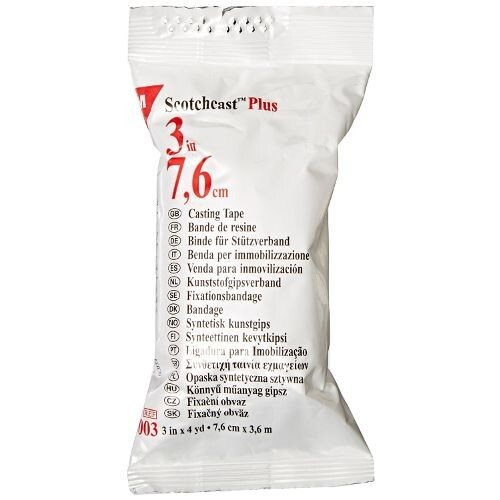 Бинт Scotchcast plus (Скотчкаст плюс) бесцветный полимерный ...
