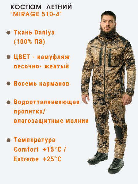 Костюм рыболовный FANTOM FORCE, размер 56 (56/58-182/188), Лето, цвет ...