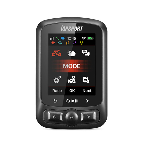 Велокомпьютер GPS ANT + WIFI Перезаряжаемый водостойкий велосипедный ...