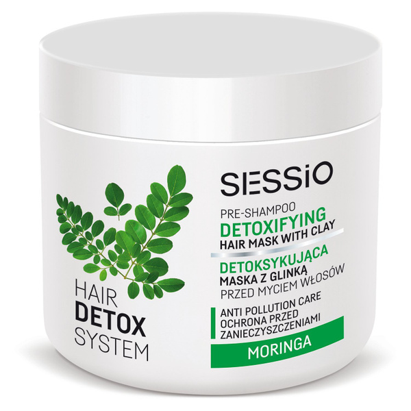 Sessio Детоксицирующая маска Detox для использования перед мытьем ...