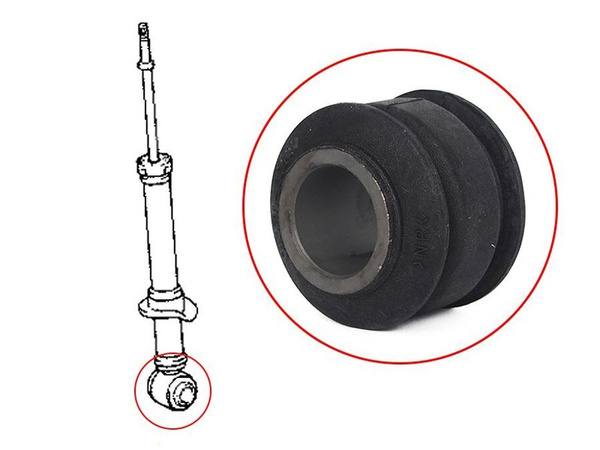 Сайлентблок задней стойки TOYOTA COROLLA/FIELDER/ALLEX/RUNX 00-06 ...