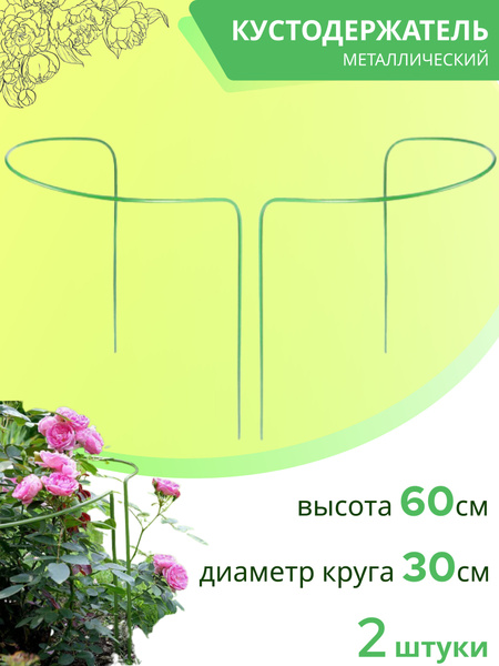 Опора для растений садовых / Металлический кустодержатель для смородины ...