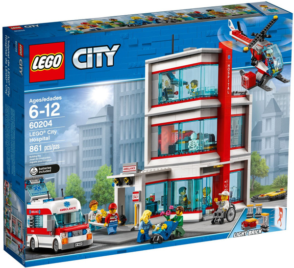 Конструктор LEGO City 60204 Городская больница LEGO City - купить с ...