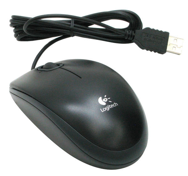 Мышь проводная Logitech B110 Silent (B110s) 910-005508, черный - купить ...