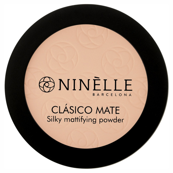 Ninelle Пудра для лица матовая легкая Clasico Mate, тон 201 светлый ...