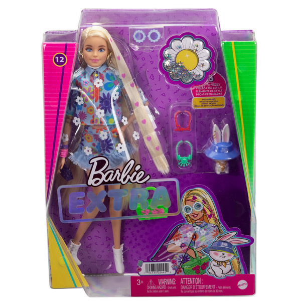 Barbie. Кукла Barbie Extra № 12 с высотой 30 см "Кукла в одежде с ...