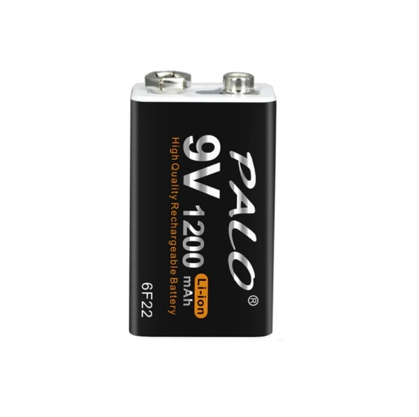 Аккумулятор Крона 9V PALO 1200mAh 6f22 1 шт - купить с доставкой по ...