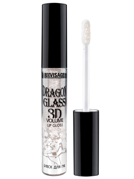 LUXVISAGE Блеск для губ LUXVISAGE DRAGON GLASS 3D volume тон 04 frozen ...