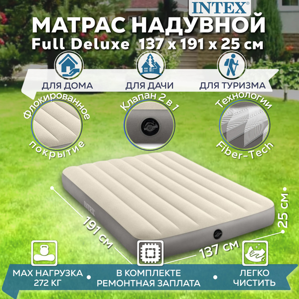 Матрас надувной Intex 647-Classic. 191 - купить по выгодной цене в ...