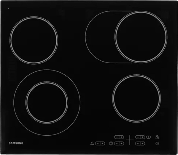 Встраиваемая электрическая варочная панель Samsung NZ-64T3516QK/WT ...
