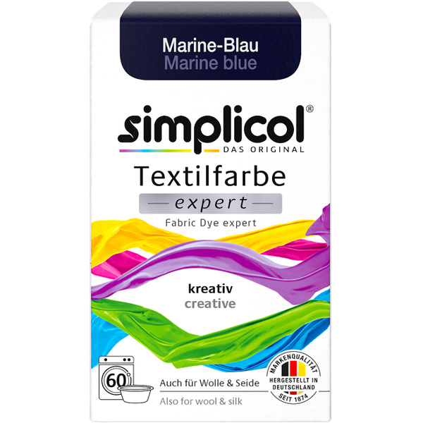 Simplicol Expert, ТЕМНО-СИНЯЯ, краска для одежды, джинсов, текстиля ...