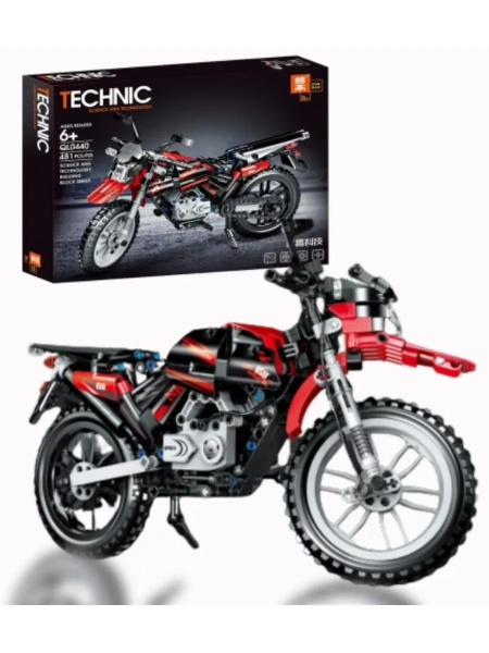 Конструктор Гоночный мотоцикл Technic Техник / Конструирование для ...
