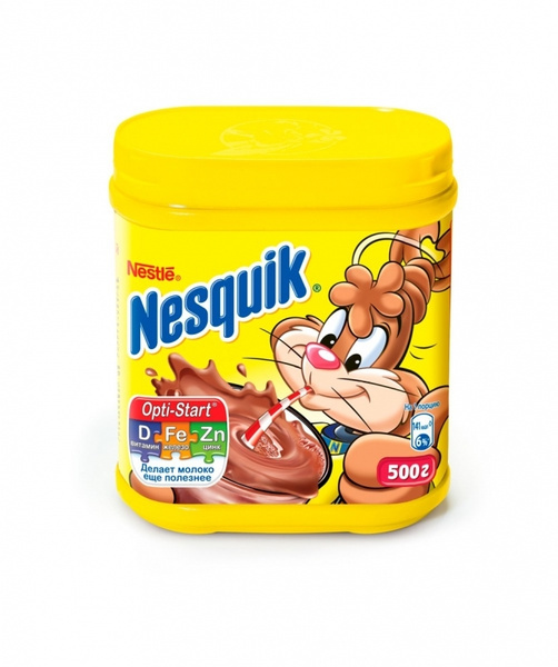 Чем заменили несквик в россии Nesquik какао-напиток растворимый 500 г - купить с доставкой по выгодным ценам в