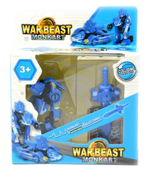 Машина-трансформер монкарт фигурка из Monkart racing - купить с ...