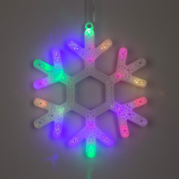 Фигурка светящаяся Снежинка Luazon Lighting 0 см - купить по выгодной ...