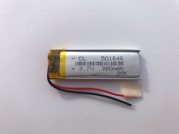 GOOD SHOP Аккумуляторная батарейка, 3,7 В, 380 мАч, 1 шт - купить с ...